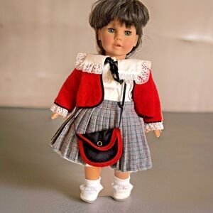 Engel Buppe Doll Made in W Germany Artikel Brown Hair Girl June 1993